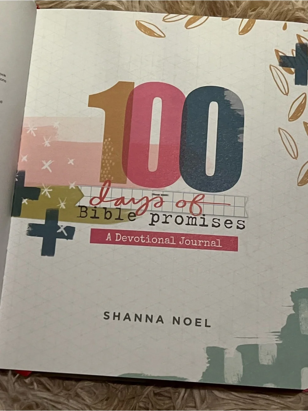 100 Days of Bible Promises Devotional Journal - Multi Color
